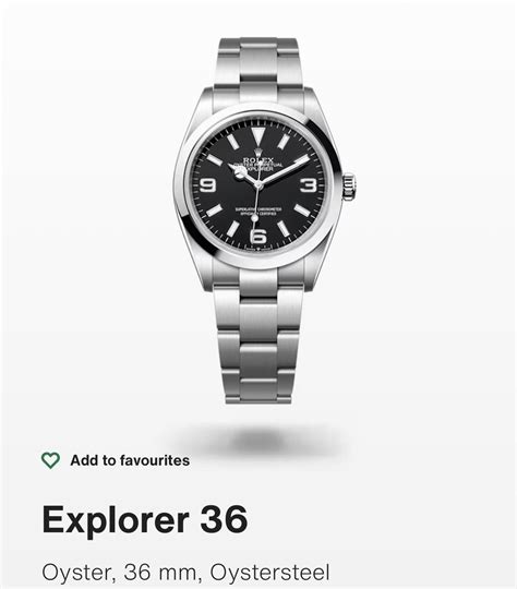 wait time for rolex explorer